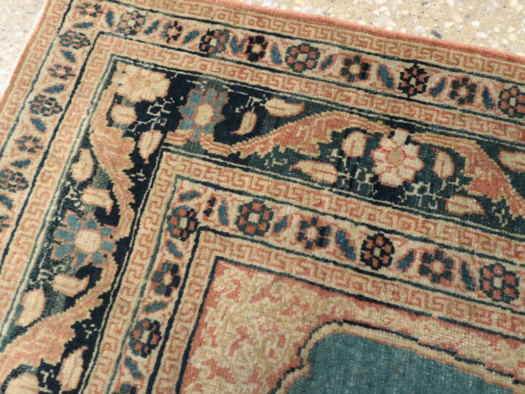 Antique Persian Tabriz Hagi Jalili Rug, No.18019 - Gsblank