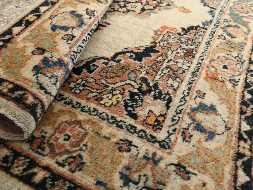 Antique Persian Tabriz Hagi Jalili Rug, No.18021 - Gsblank
