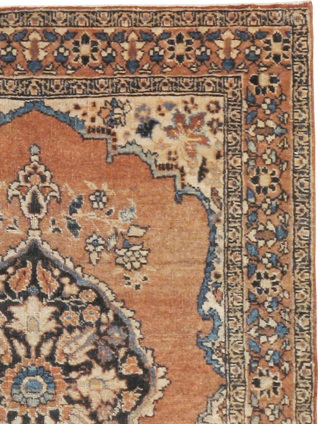 Antique Persian Tabriz Hagi Jalili Rug, No.18049 - Gsblank