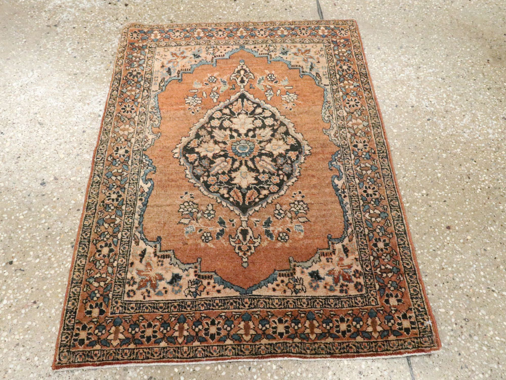 Antique Persian Tabriz Hagi Jalili Rug, No.18049 - Gsblank