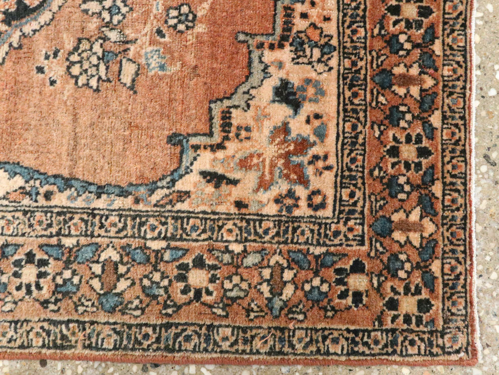 Antique Persian Tabriz Hagi Jalili Rug, No.18049 - Gsblank