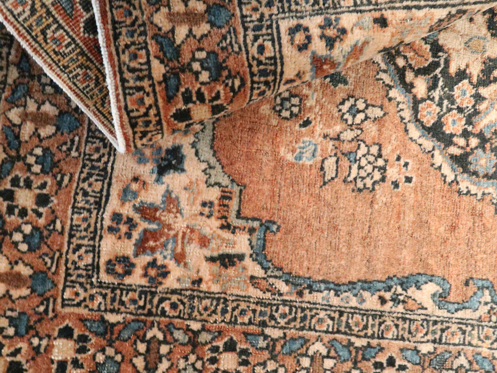 Antique Persian Tabriz Hagi Jalili Rug, No.18049 - Gsblank