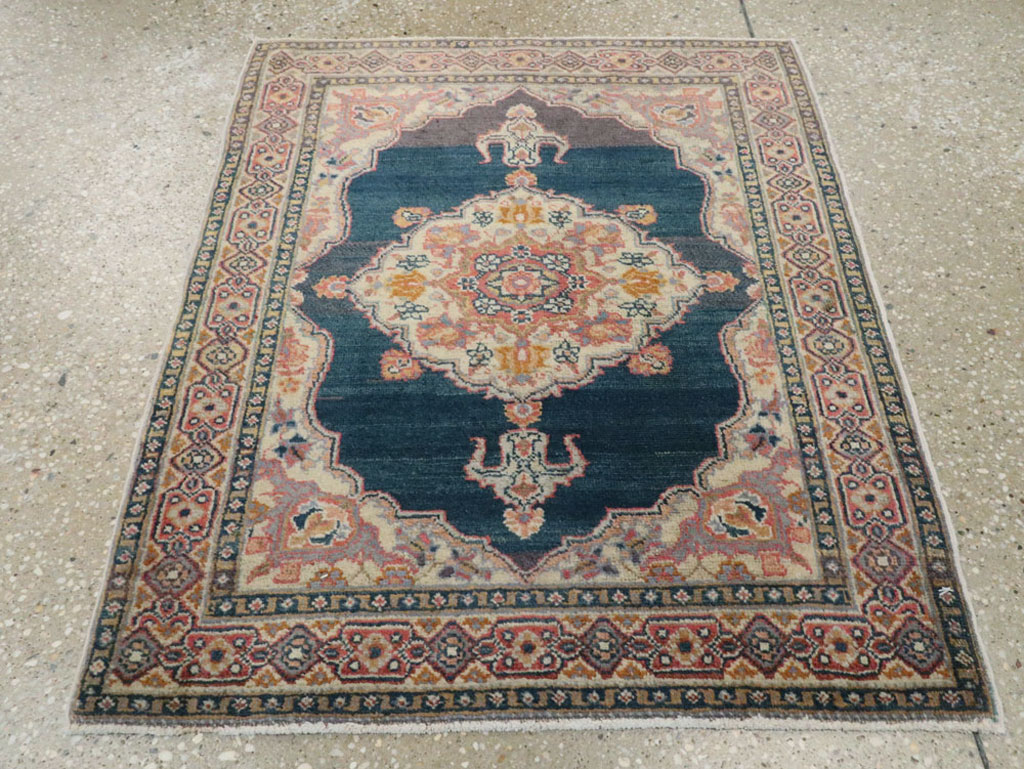 Antique Persian Tabriz Hagi Jalili Rug, No.18052 - Gsblank