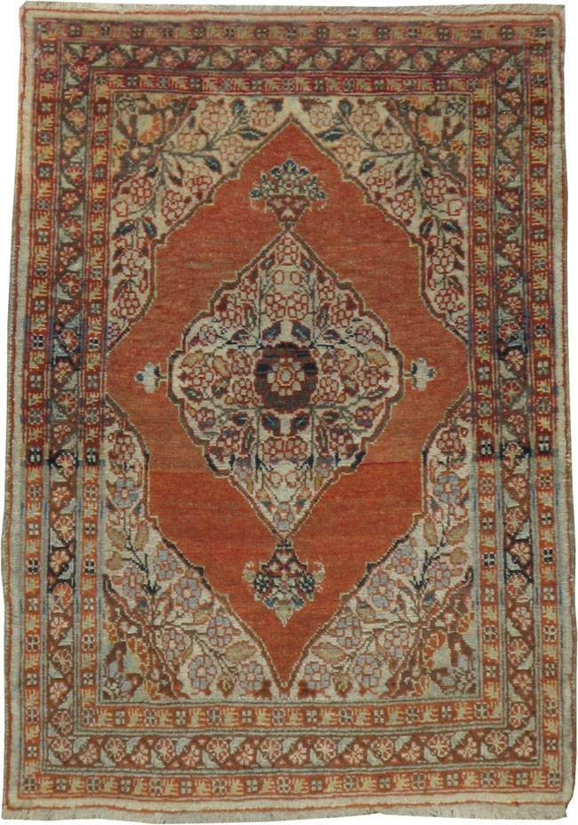 Antique Persian Tabriz Hagi Jalili Rug, No.18055 - Gsblank