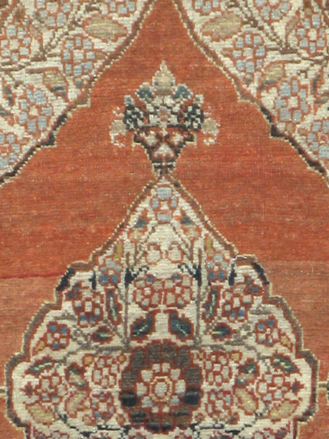 Antique Persian Tabriz Hagi Jalili Rug, No.18055 - Gsblank