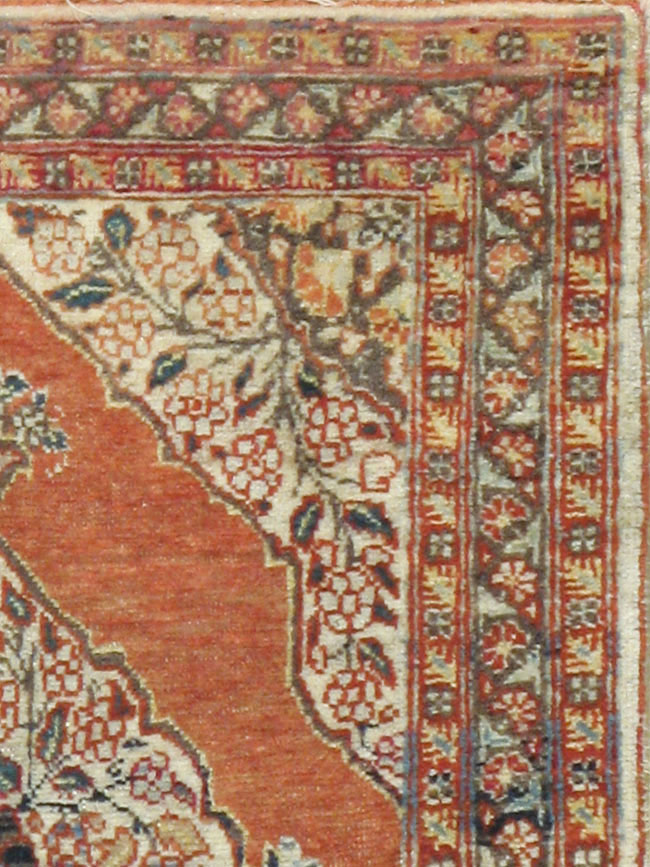 Antique Persian Tabriz Hagi Jalili Rug, No.18055 - Gsblank