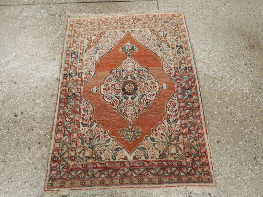Antique Persian Tabriz Hagi Jalili Rug, No.18055 - Gsblank