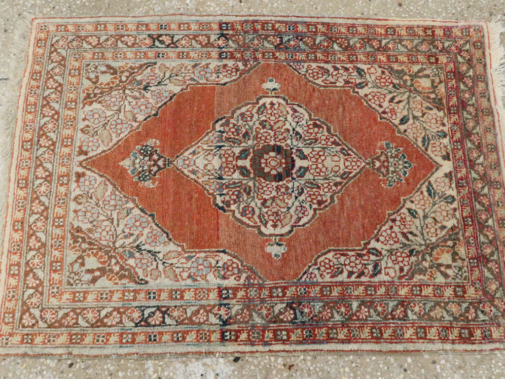 Antique Persian Tabriz Hagi Jalili Rug, No.18055 - Gsblank