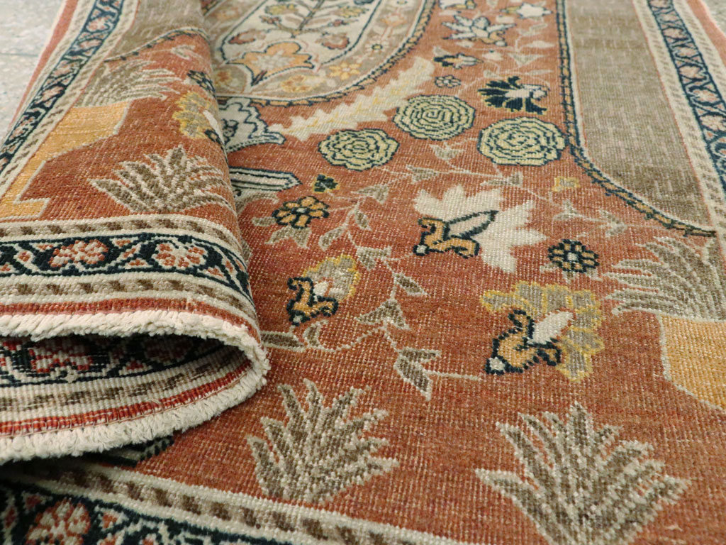 Antique Persian Tabriz Hagi Jalili Rug, No.18060 - Gsblank