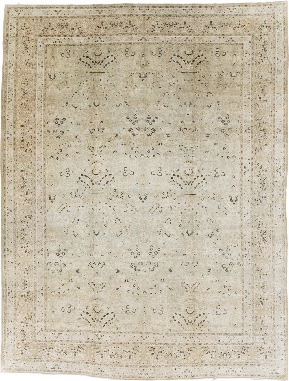 Antique Persian Mashad Carpet, No.18064 - Gsblank