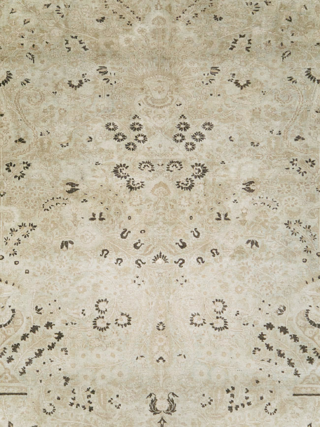 Antique Persian Mashad Carpet, No.18064 - Gsblank