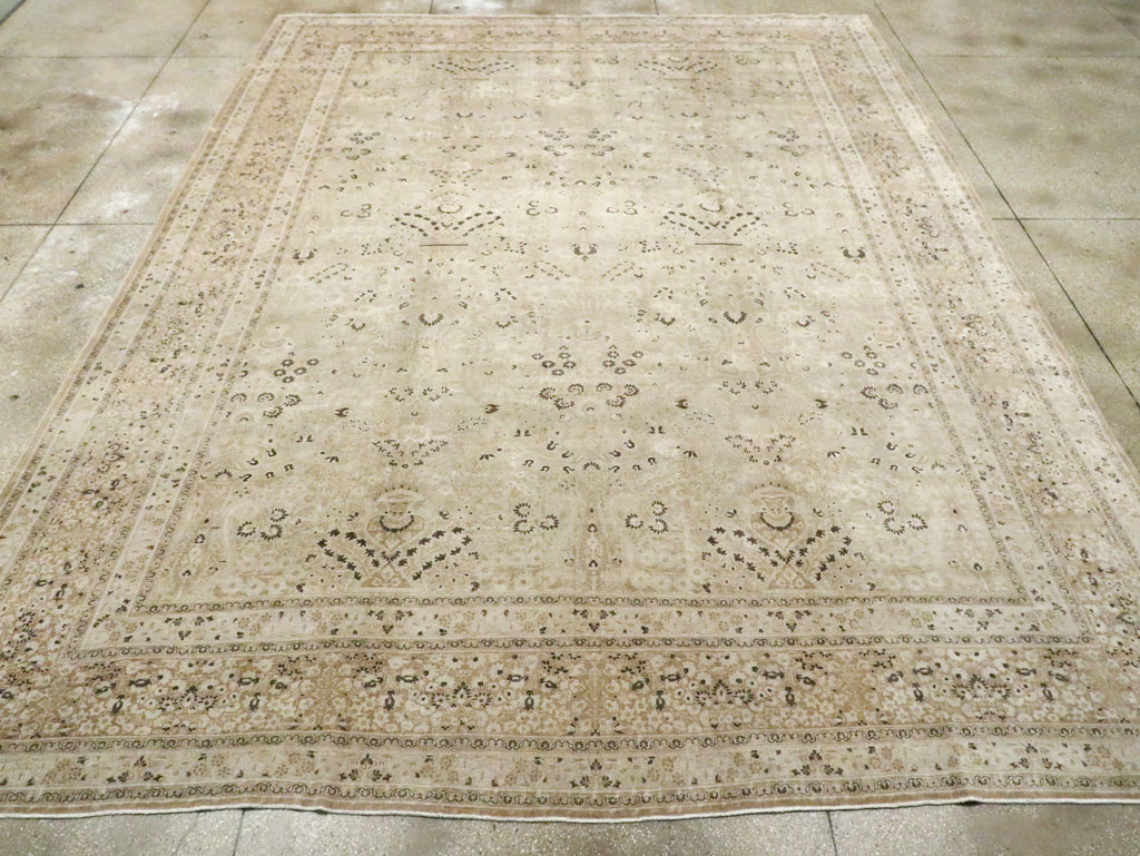 Antique Persian Mashad Carpet, No.18064 - Gsblank