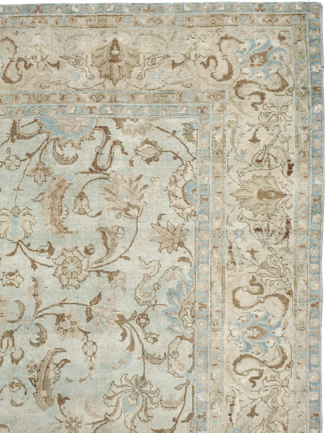 Antique Persian Tabriz Carpet, No.18065 - Gsblank