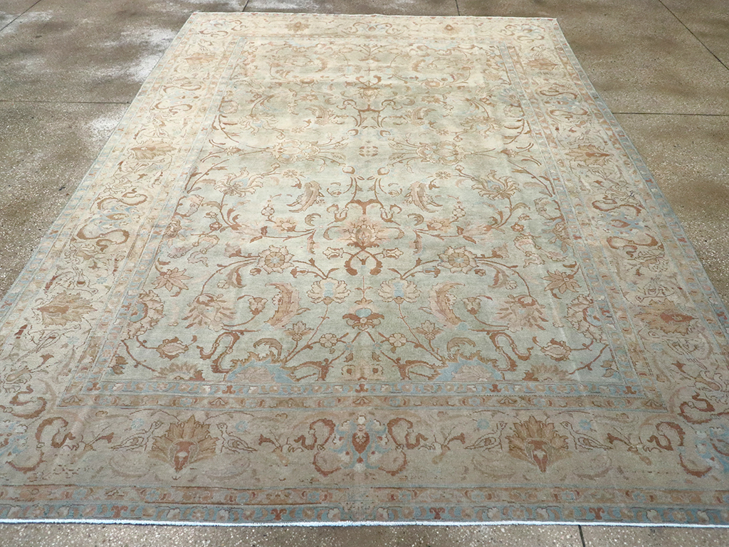 Antique Persian Tabriz Carpet, No.18065 - Gsblank