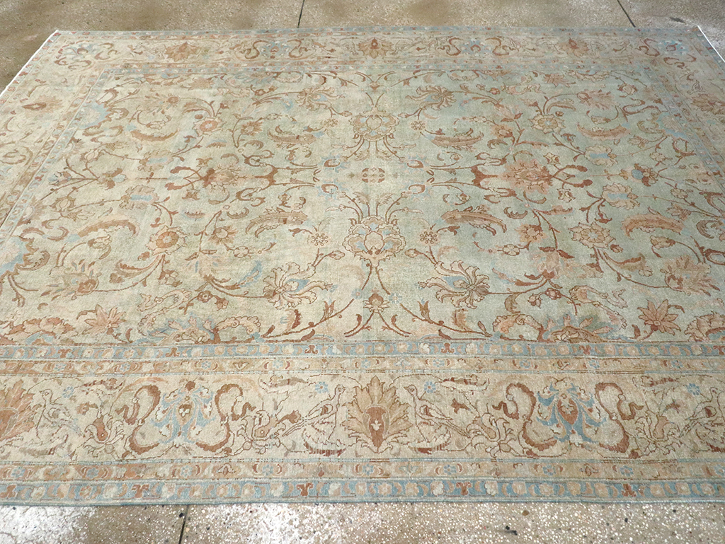 Antique Persian Tabriz Carpet, No.18065 - Gsblank