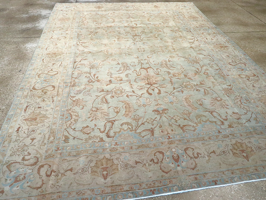 Antique Persian Tabriz Carpet, No.18065 - Gsblank