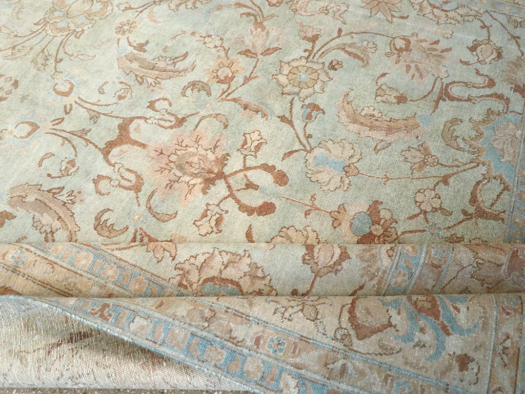 Antique Persian Tabriz Carpet, No.18065 - Gsblank