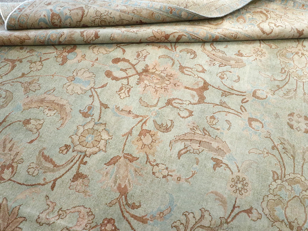 Antique Persian Tabriz Carpet, No.18065 - Gsblank