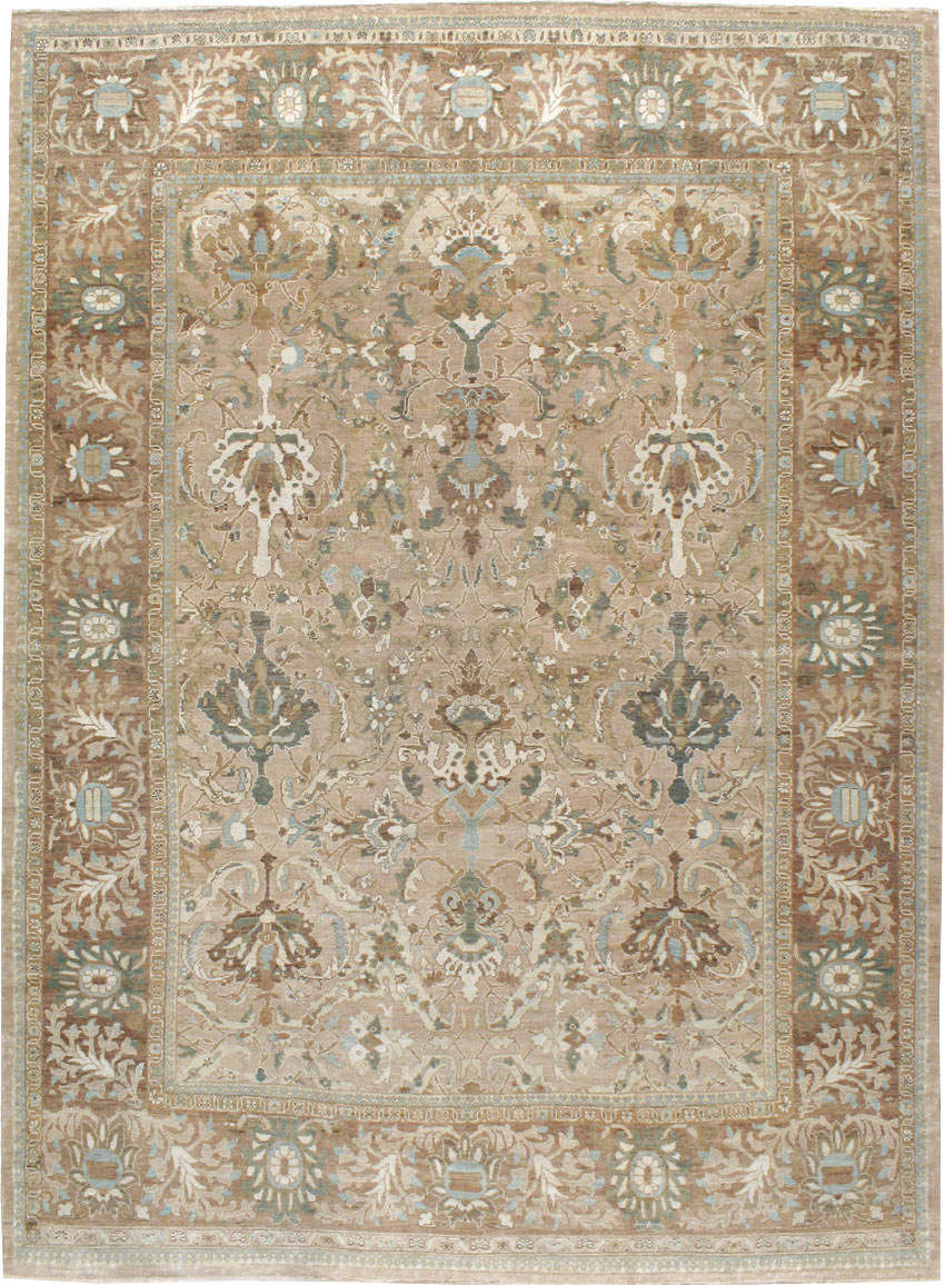 Antique Persian Mahal Carpet, No.18075 - Gsblank