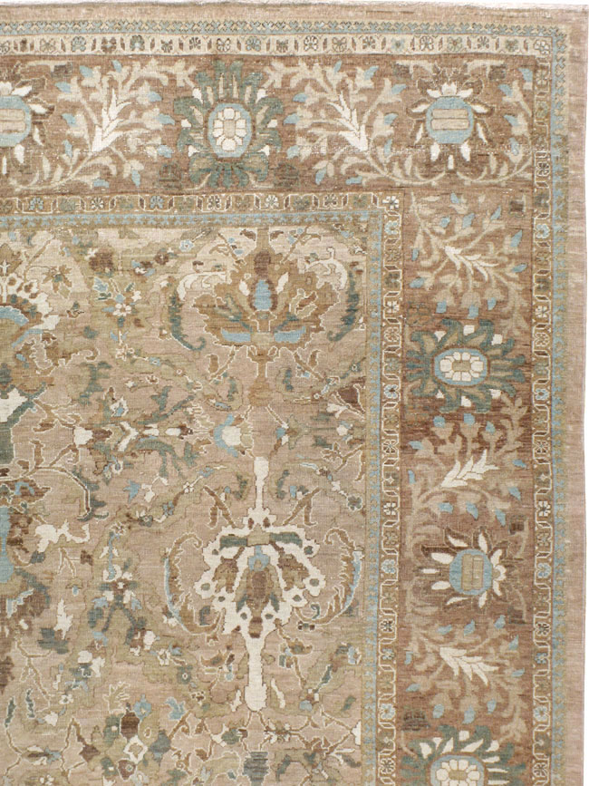 Antique Persian Mahal Carpet, No.18075 - Gsblank