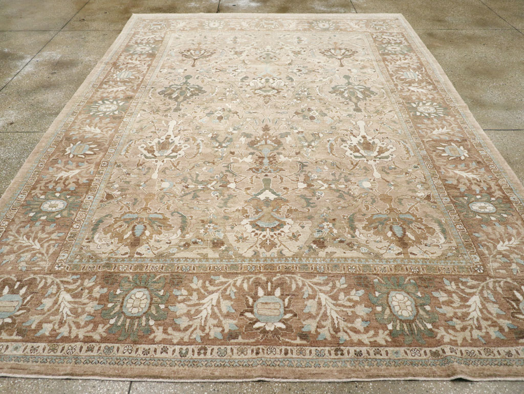 Antique Persian Mahal Carpet, No.18075 - Gsblank