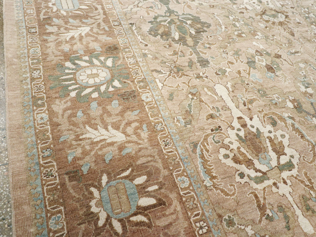 Antique Persian Mahal Carpet, No.18075 - Gsblank