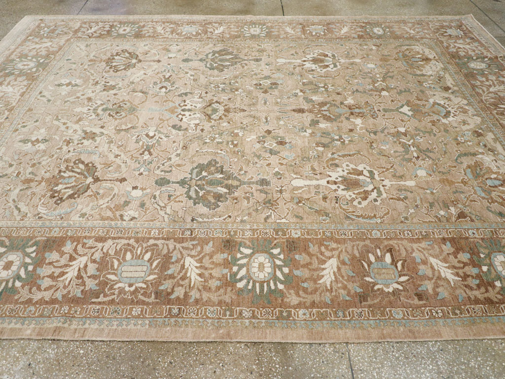 Antique Persian Mahal Carpet, No.18075 - Gsblank