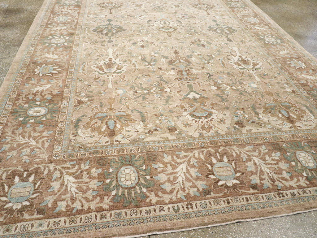 Antique Persian Mahal Carpet, No.18075 - Gsblank