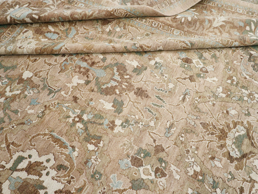 Antique Persian Mahal Carpet, No.18075 - Gsblank