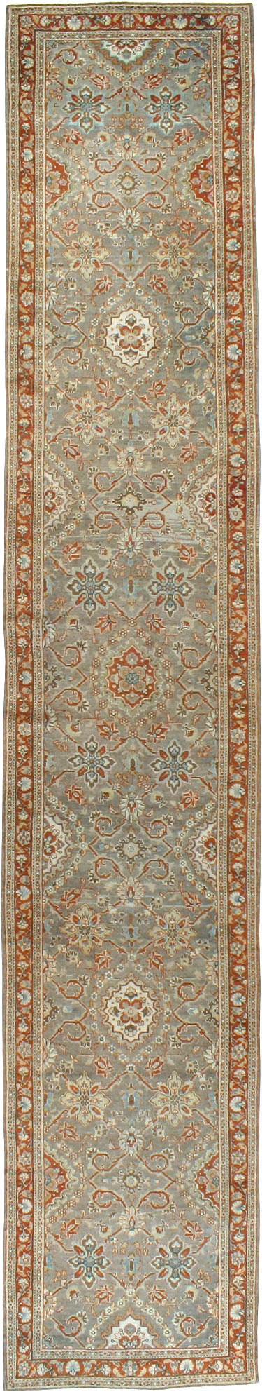 Vintage Persian Malayer Runner, No.18087 - Gsblank