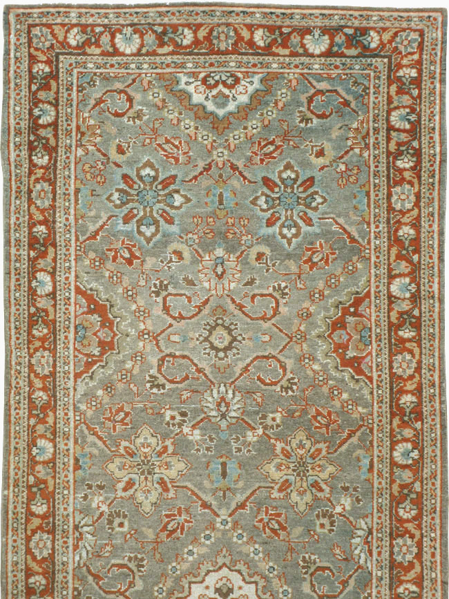 Vintage Persian Malayer Runner, No.18087 - Gsblank