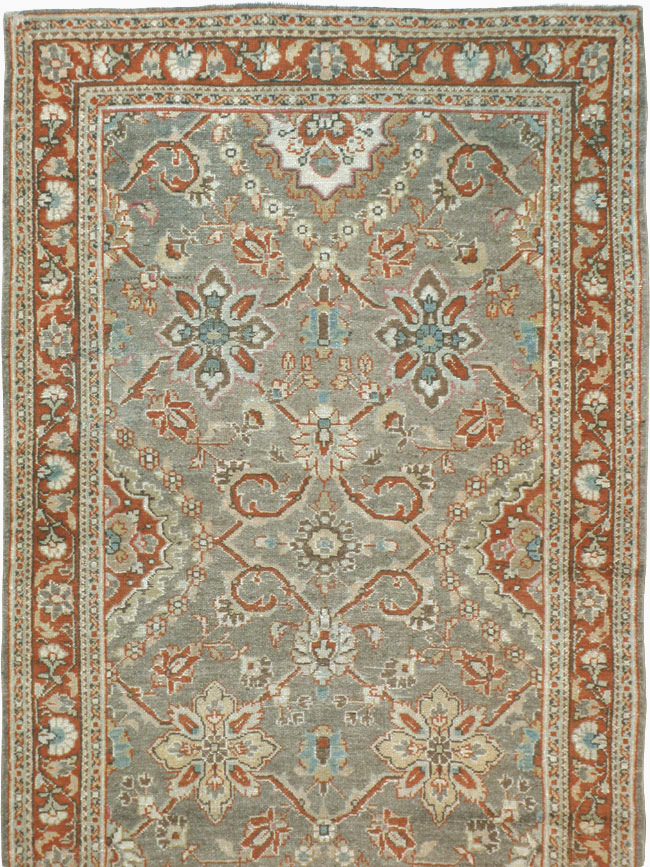 Vintage Persian Malayer Runner, No.18087 - Gsblank
