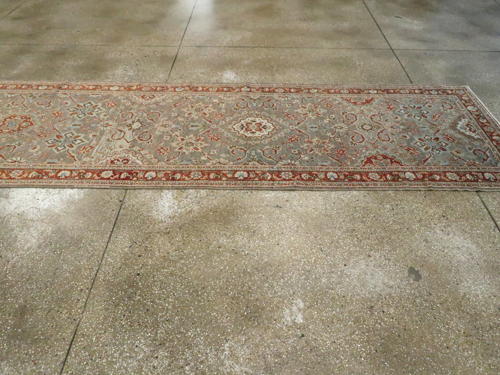 Vintage Persian Malayer Runner, No.18087 - Gsblank