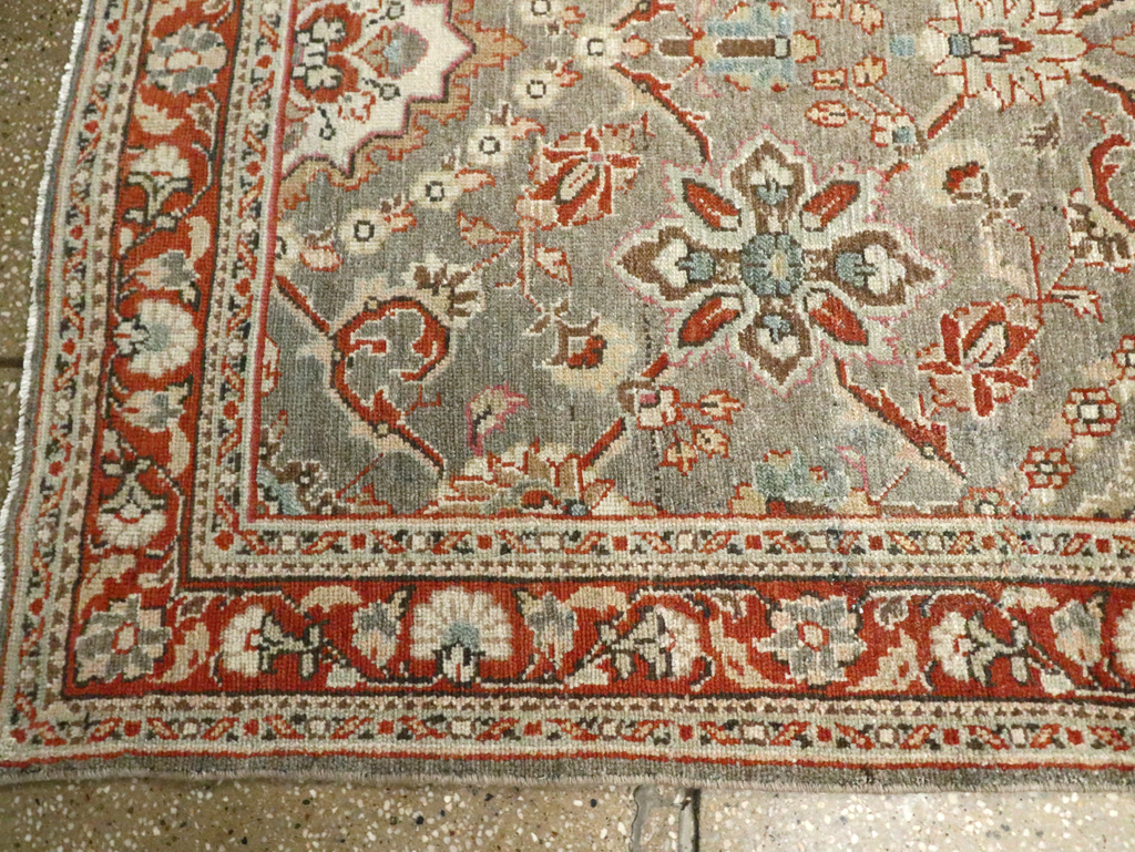 Vintage Persian Malayer Runner, No.18087 - Gsblank