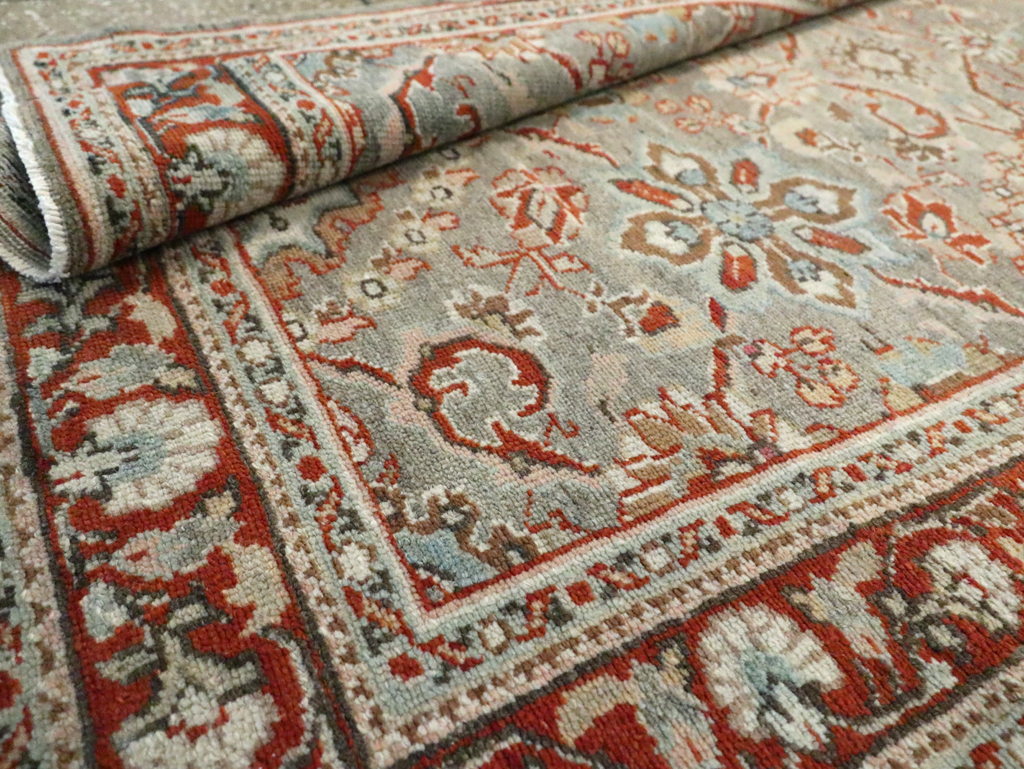 Vintage Persian Malayer Runner, No.18087 - Gsblank