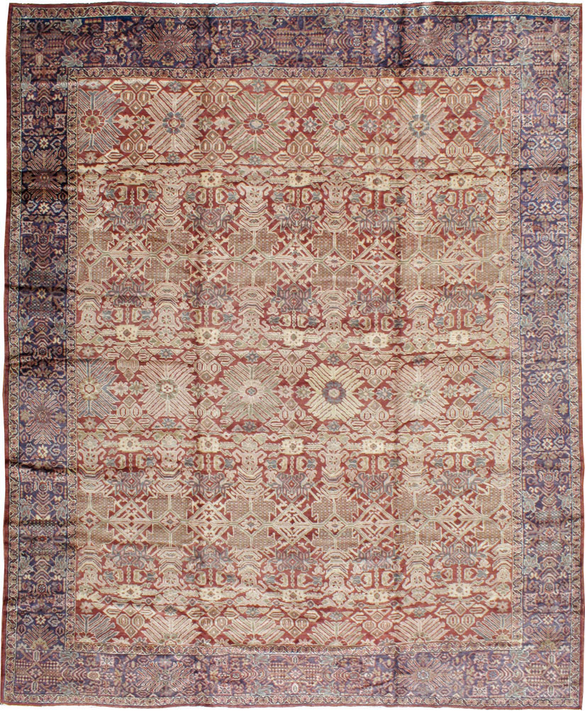 Antique Persian Mahal Carpet, No.18090 - Gsblank