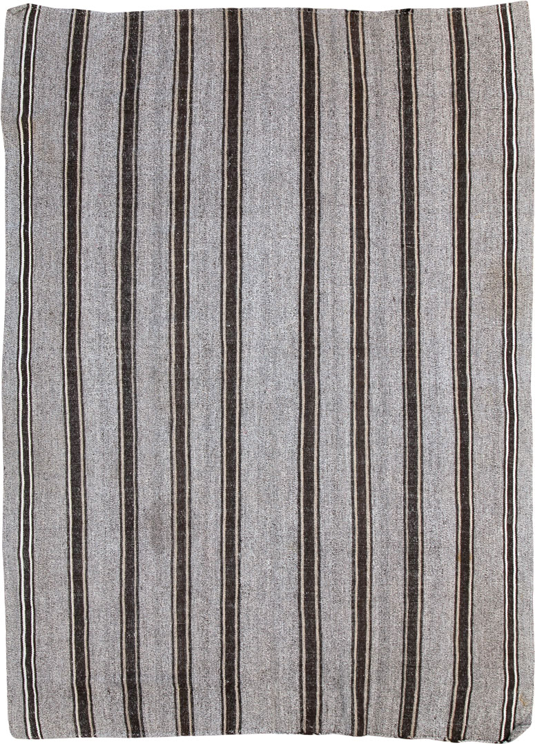Vintage Turkish Flat-weave Kilim, No.18101 - Gsblank
