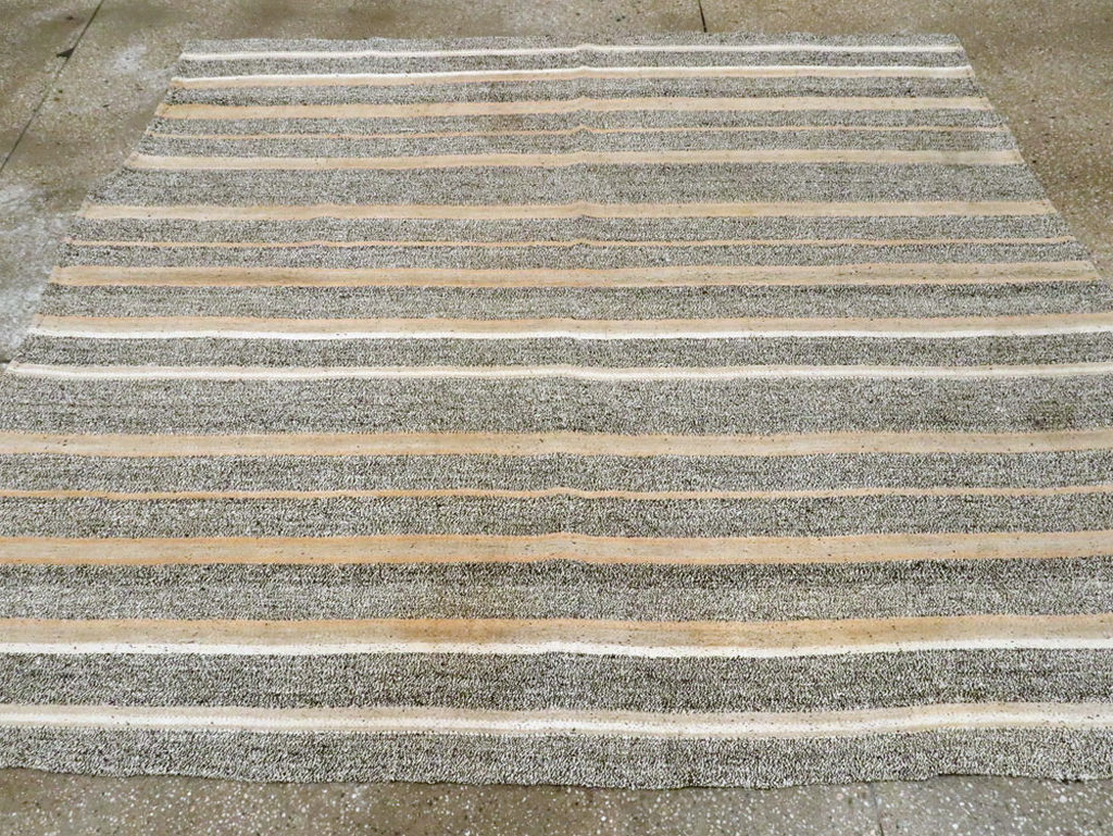 Vintage Turkish Flat-weave Kilim, No.18111 - Gsblank