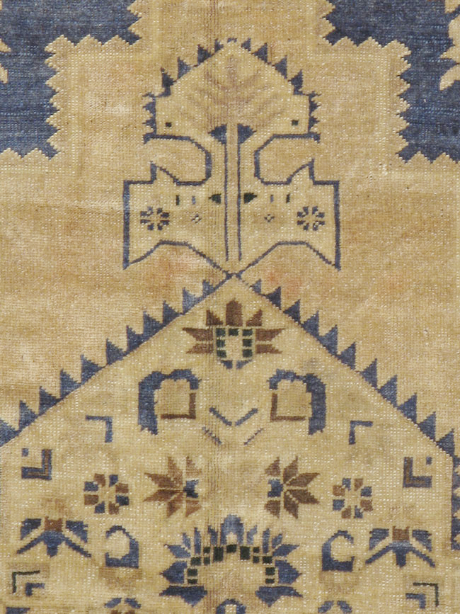 Vintage Turkish Oushak Carpet, No.18114 - Gsblank