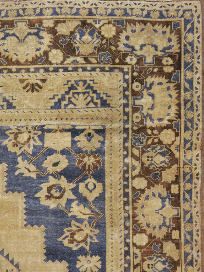 Vintage Turkish Oushak Carpet, No.18114 - Gsblank
