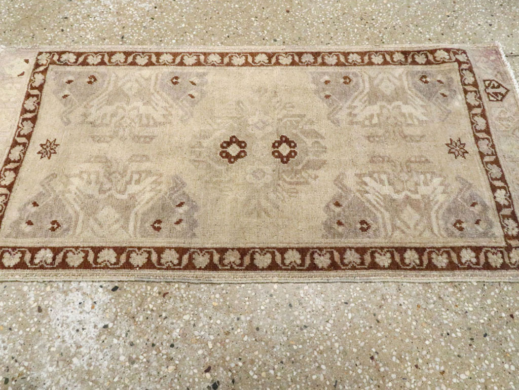 Antique Turkish Oushak Rug, No.18132 - Gsblank