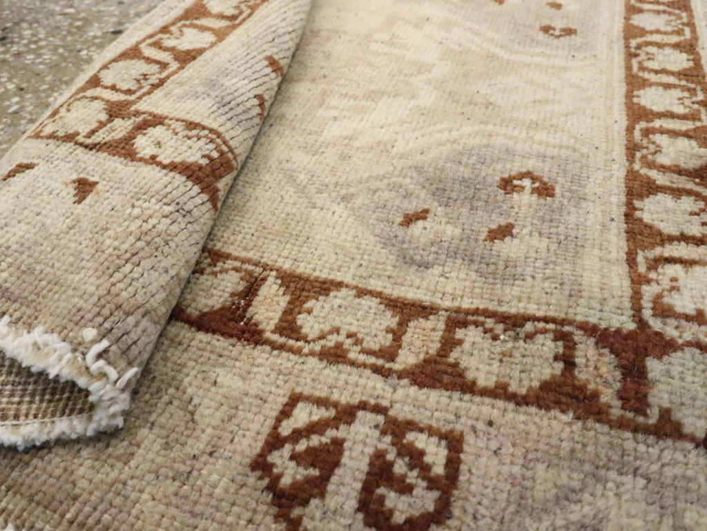 Antique Turkish Oushak Rug, No.18132 - Gsblank