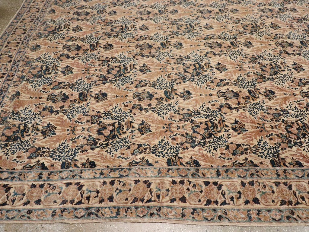 Antique Persian Lavar Kerman Carpet, No.18137 - Gsblank