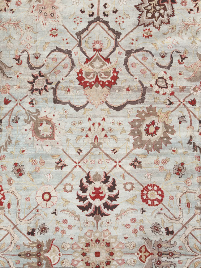 Antique Persian Tabriz Carpet, No.18141 - Gsblank