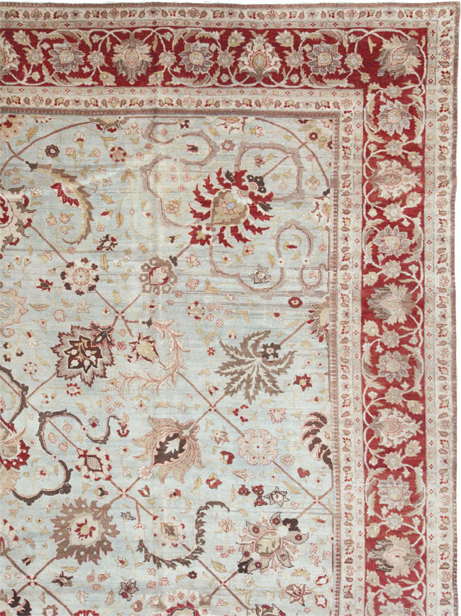 Antique Persian Tabriz Carpet, No.18141 - Gsblank