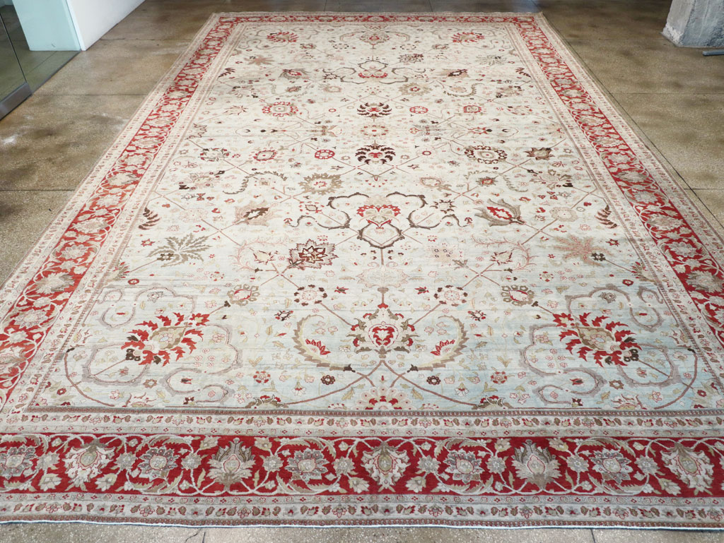 Antique Persian Tabriz Carpet, No.18141 - Gsblank
