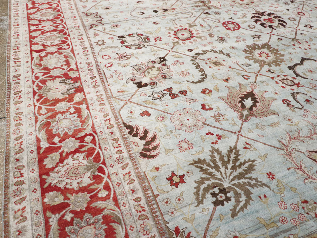 Antique Persian Tabriz Carpet, No.18141 - Gsblank