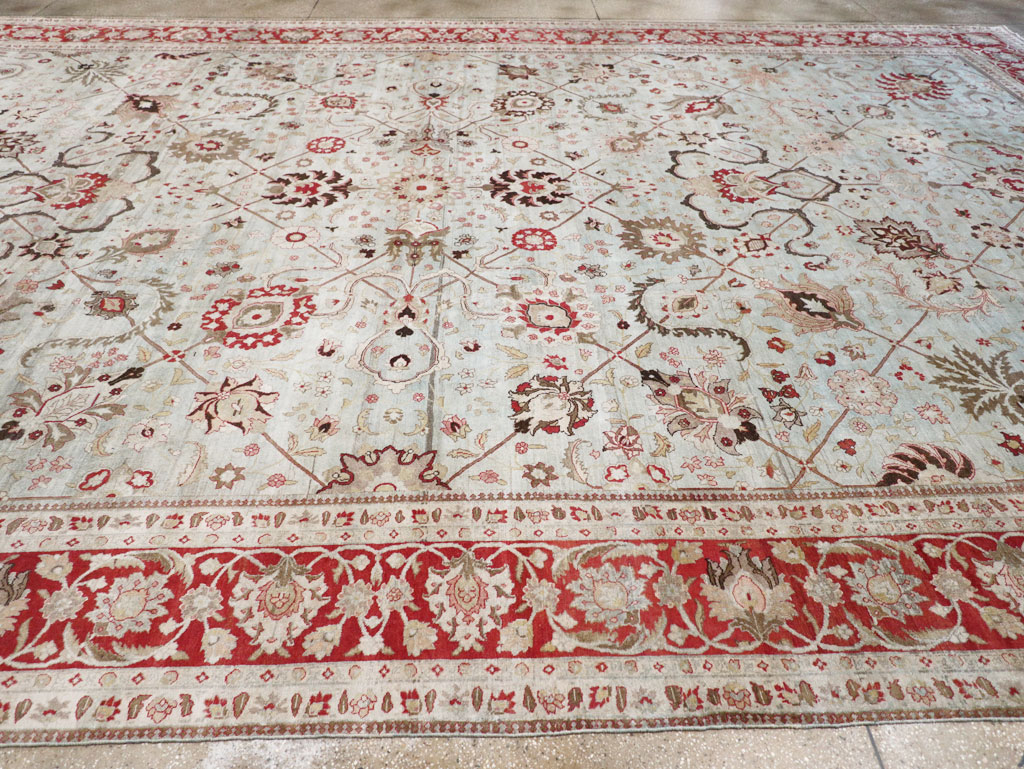 Antique Persian Tabriz Carpet, No.18141 - Gsblank