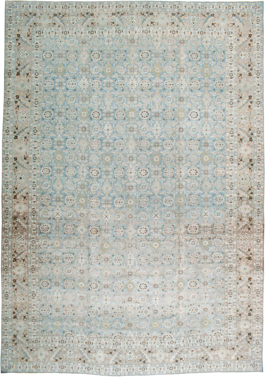 Antique Persian Tabriz Carpet, No.18147 - Gsblank