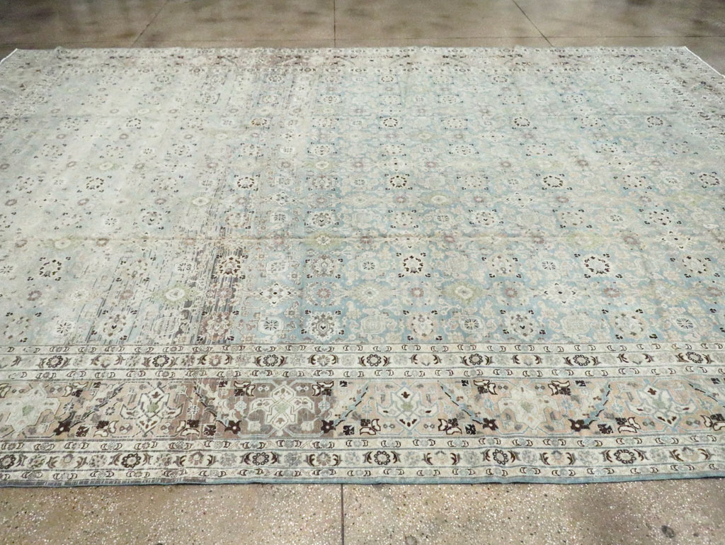 Antique Persian Tabriz Carpet, No.18147 - Gsblank